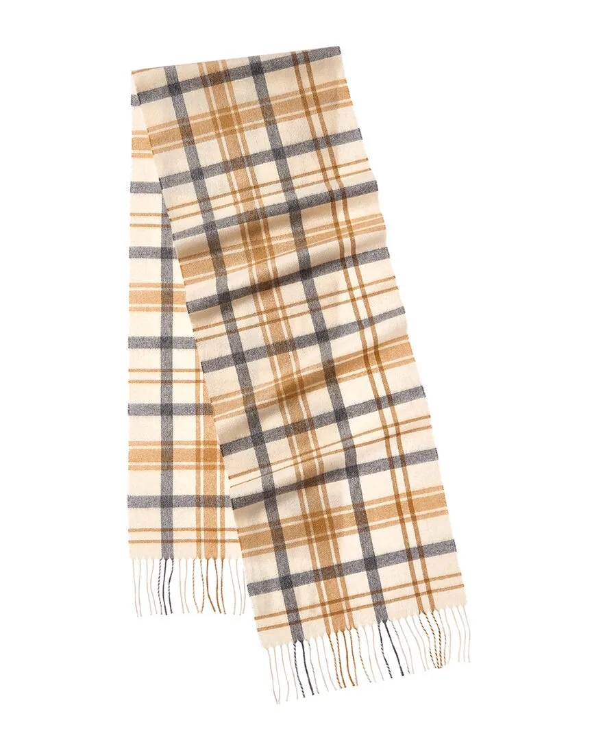 Amicale Cashmere Scottish Plaid Cashmere Scarf