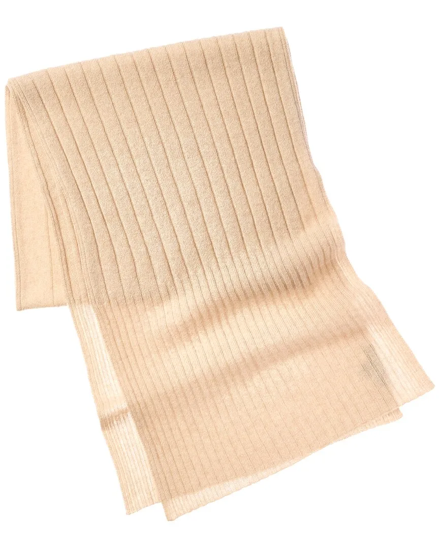 Amicale Cashmere Variegated Rib Scarf
