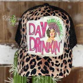 CHEETAH DAY DRINKIN' TRUCKER HAT