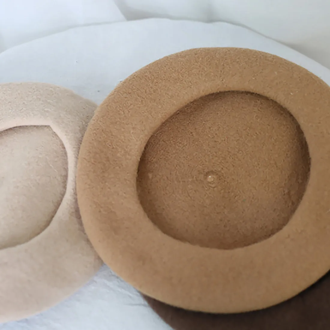Cute Bear Ear Bowknot Beret Hat