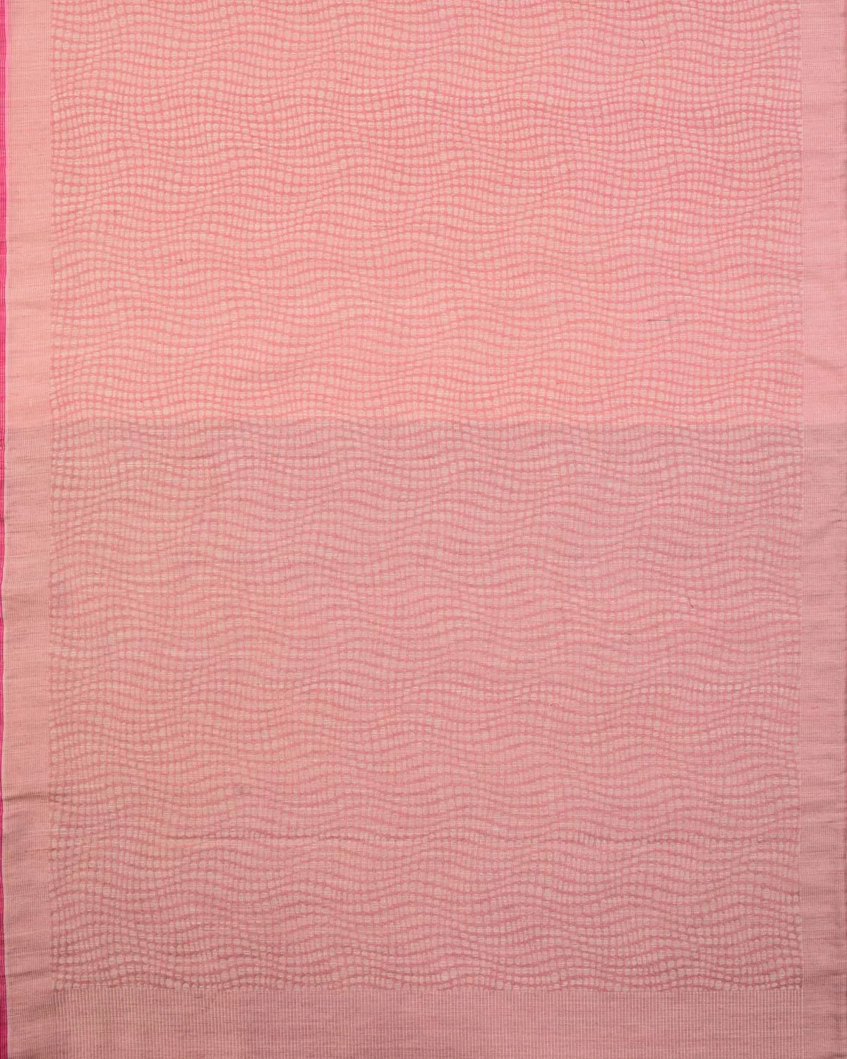 Earthy Peach Banarasi Python Stripes Tanchoi Handwoven Silk-Wool Scarf 75"x21"