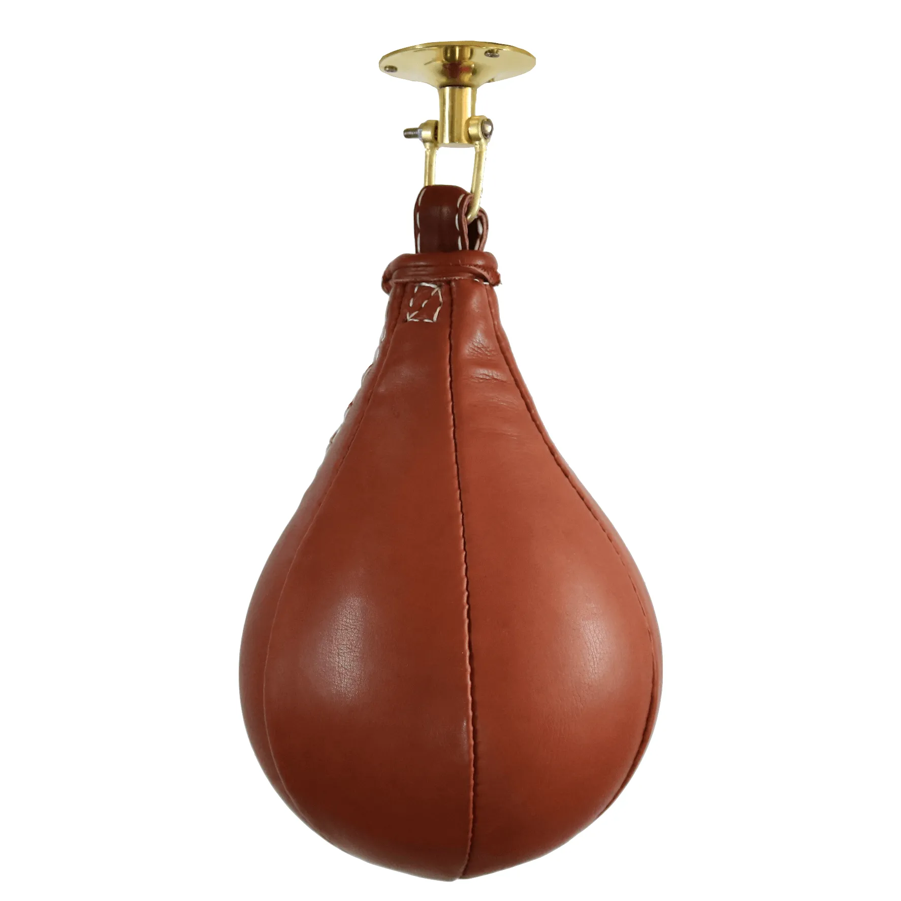 Embroidered Leather Speed Ball