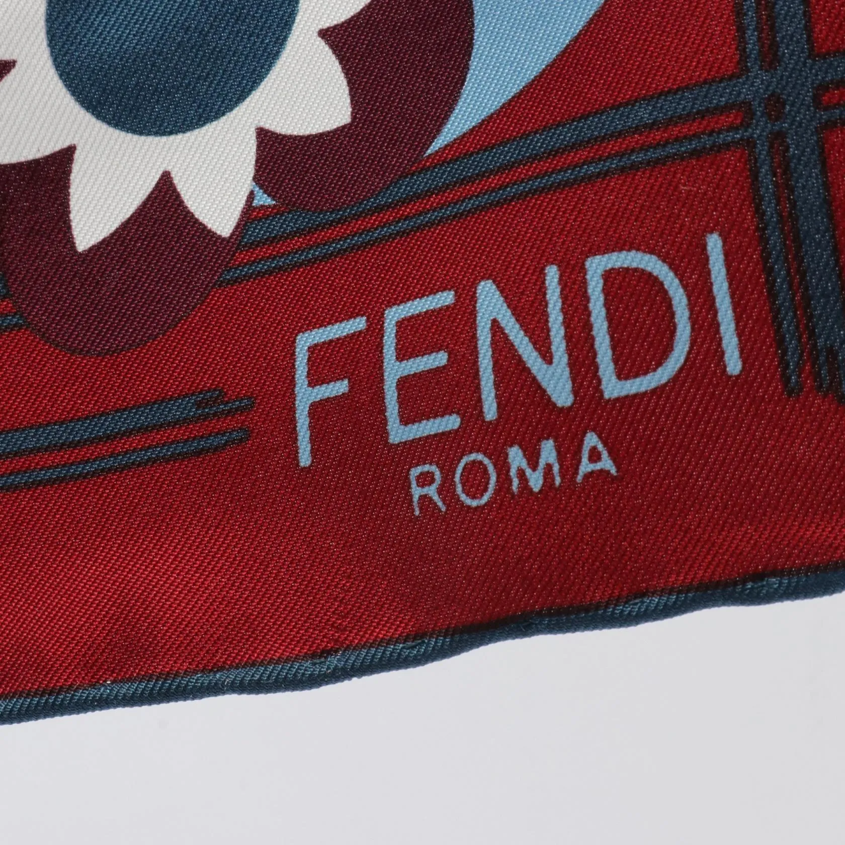 Fendi Silk Scarf Multicolor