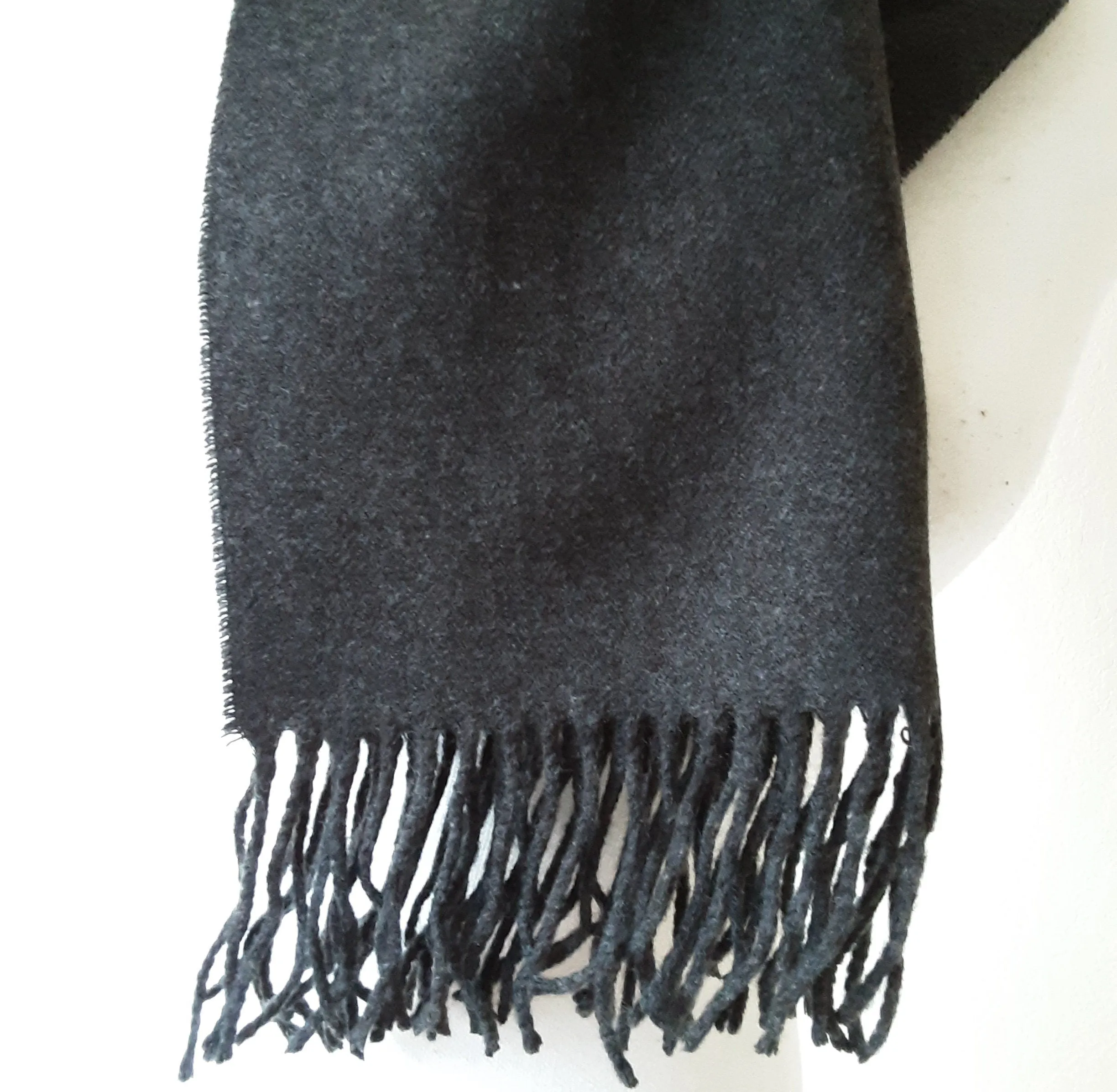 Fleur De Lis Embroidery Cashmere Feel Scarf - Embroidery Shawl, Bridesmaid