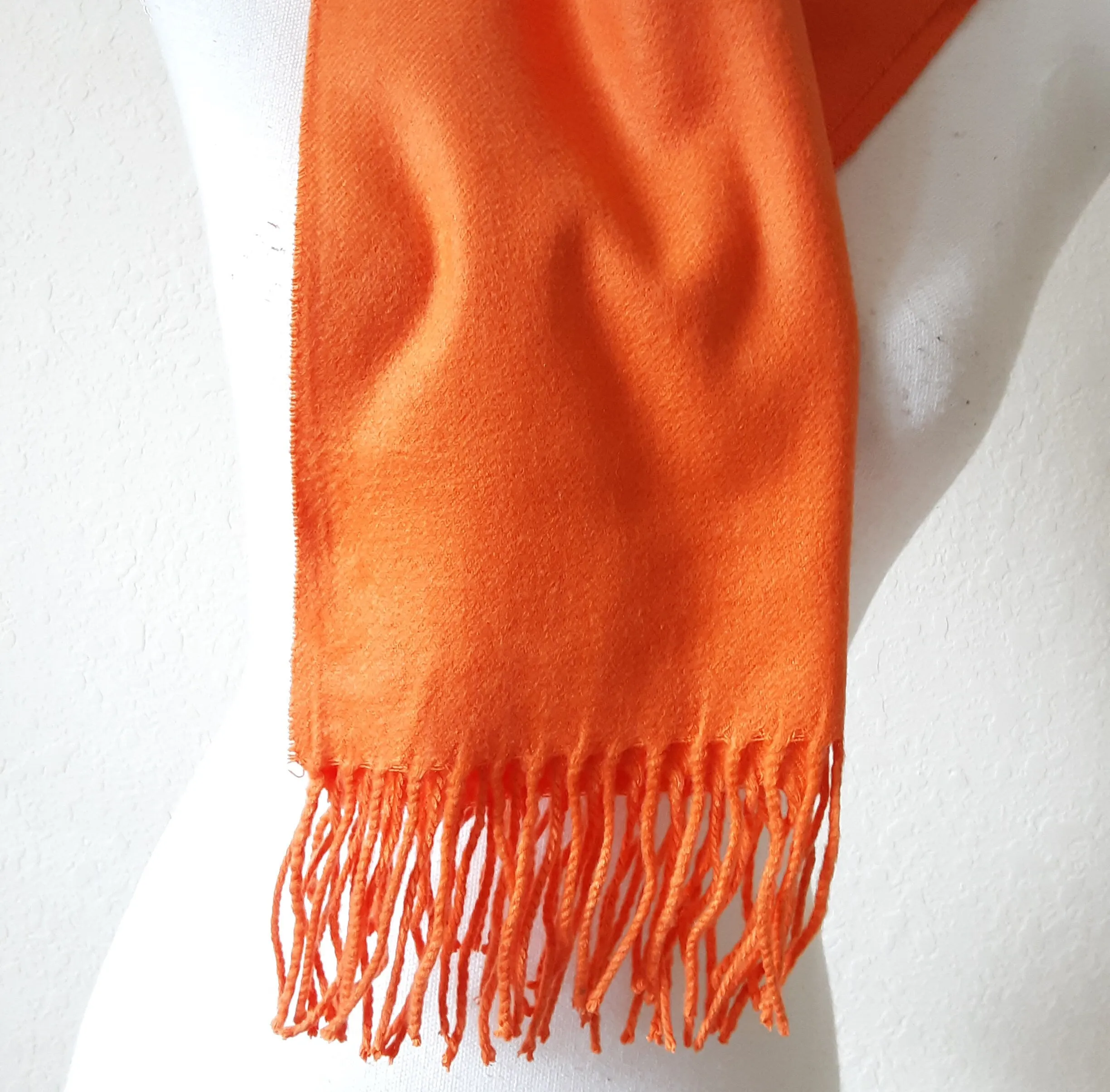 Fleur De Lis Embroidery Cashmere Feel Scarf - Embroidery Shawl, Bridesmaid