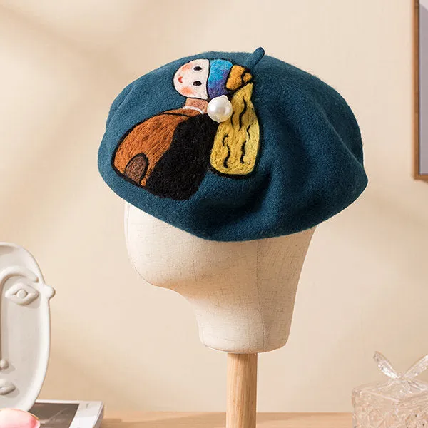 Girl with a Pearl Beret