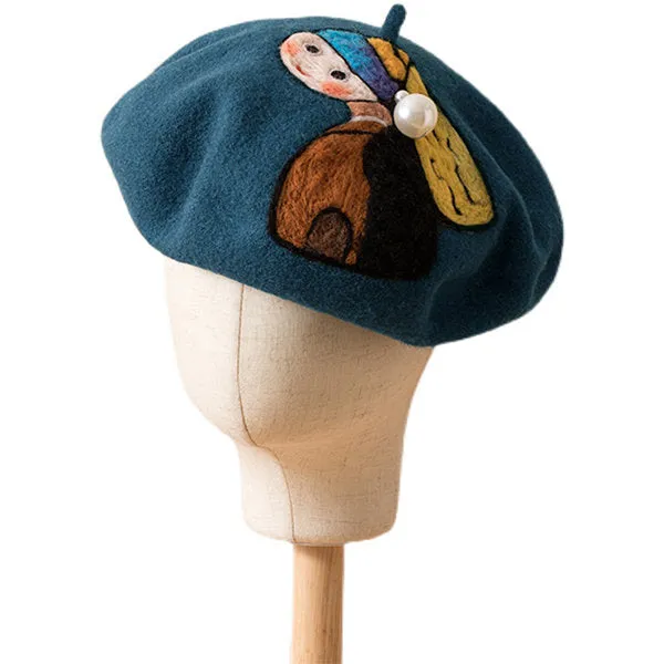 Girl with a Pearl Beret