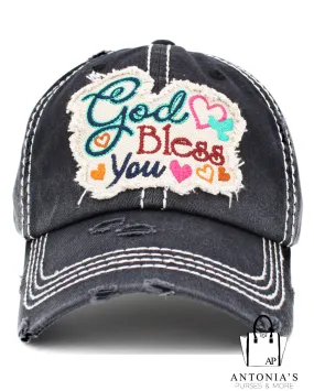 God Bless You Baseball Cap