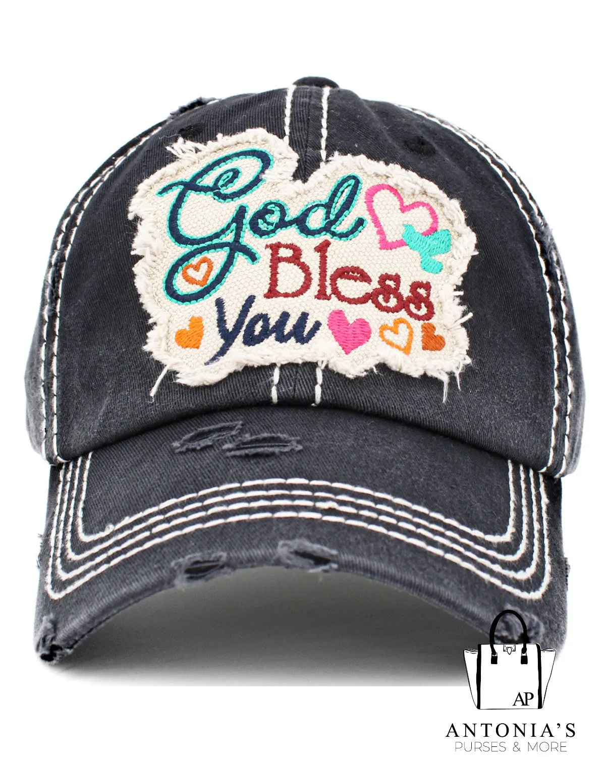 God Bless You Baseball Cap