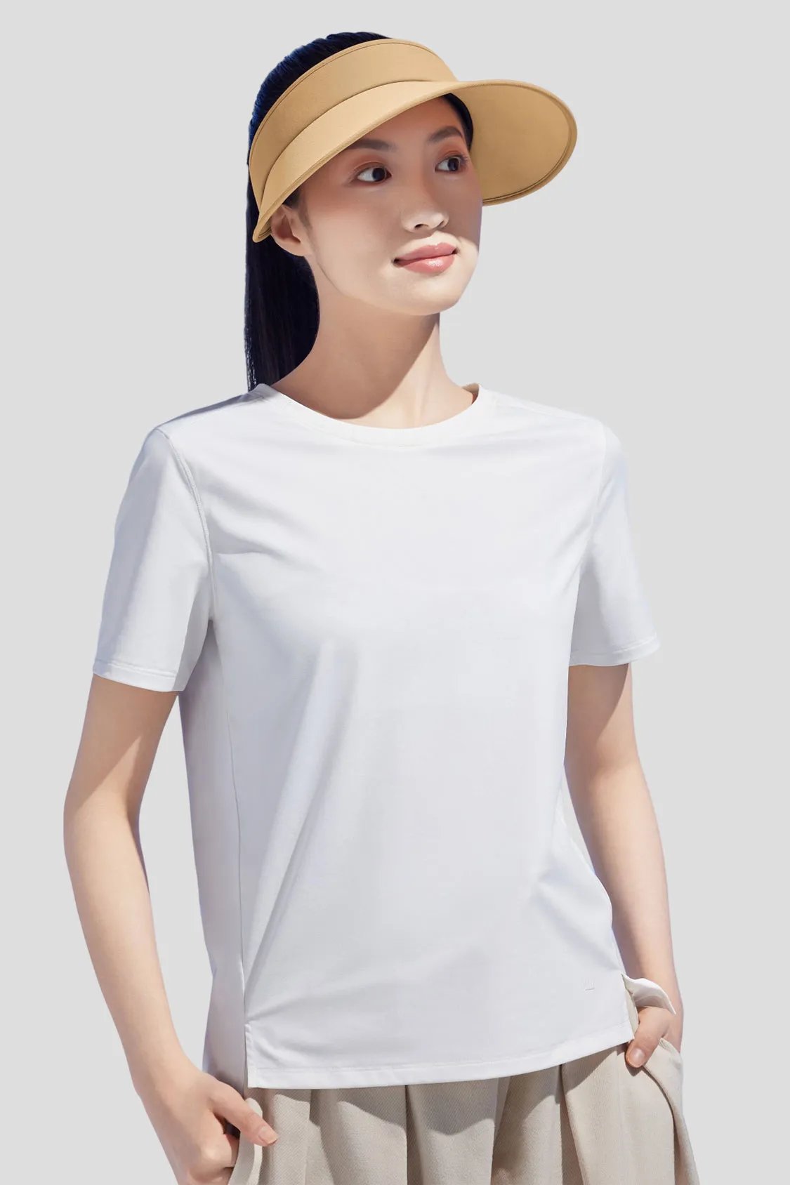 Guji Wide - Women's Sun Visor Hat UPF50 