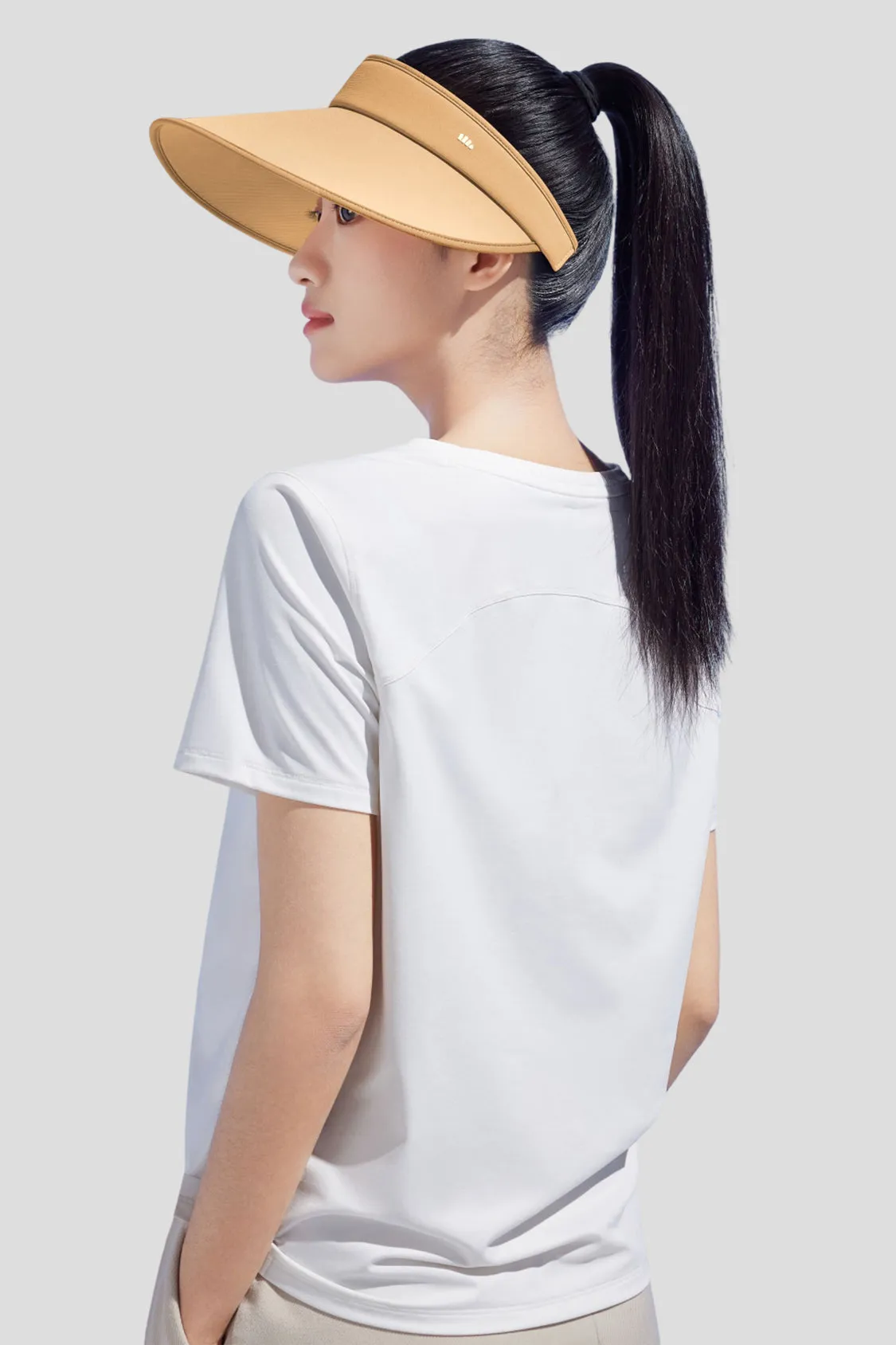 Guji Wide - Women's Sun Visor Hat UPF50 
