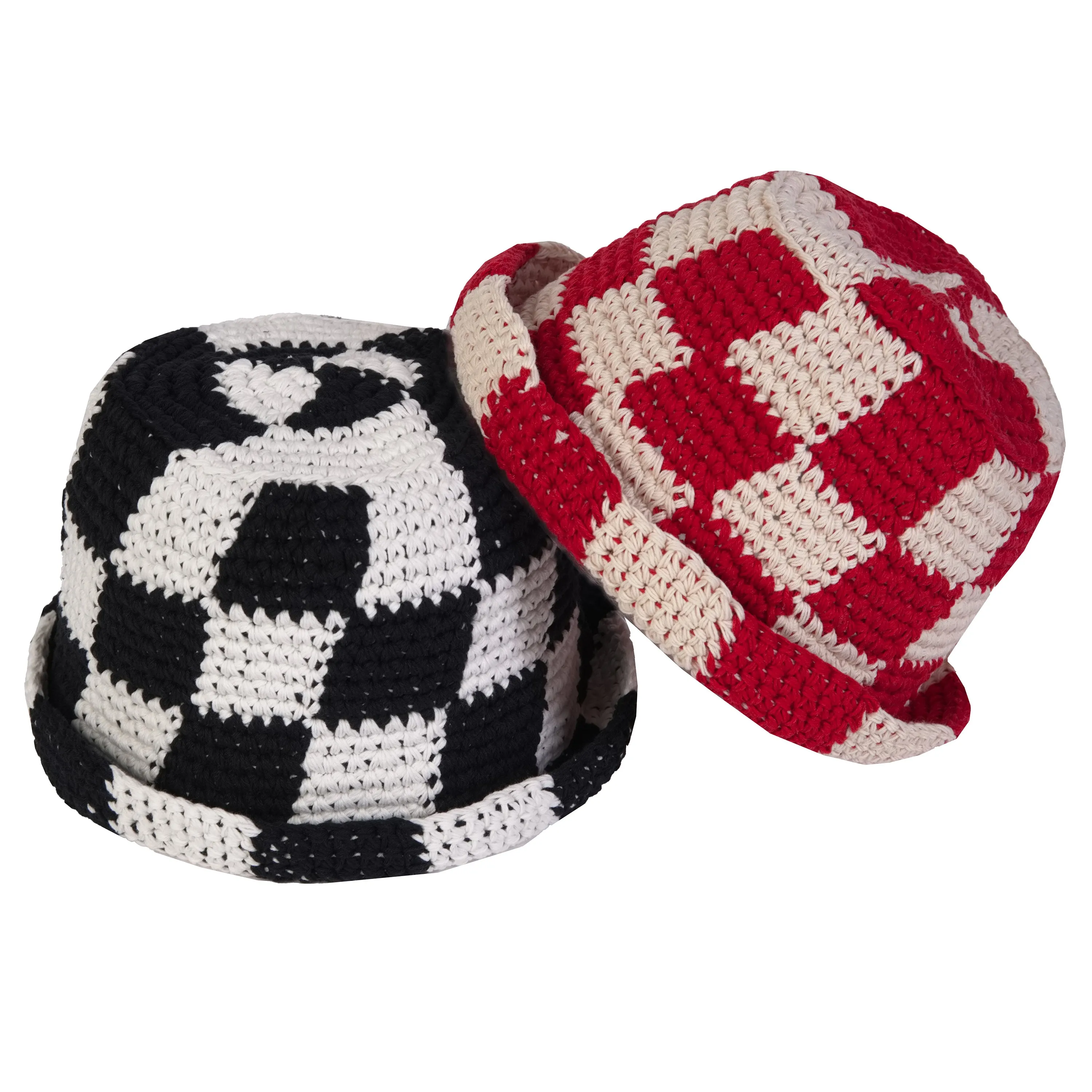 Hailey Checker Bucket Hat