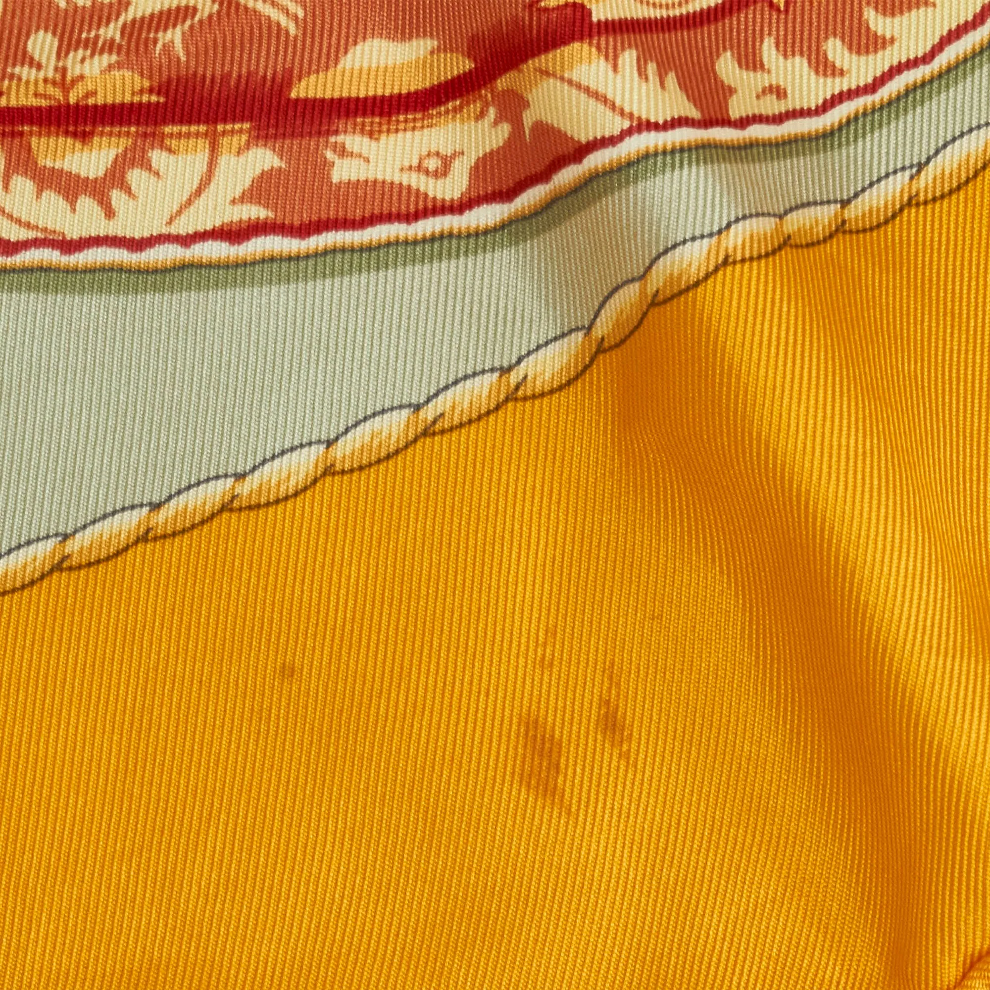 Hermès Silk Scarf 90 Au dela des Cinq Mars