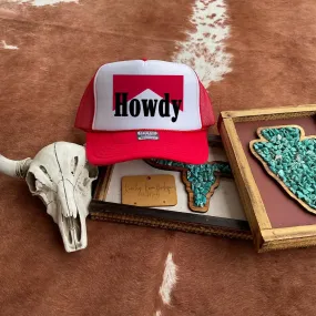 Howdy Western Foam Front Trucker Hat