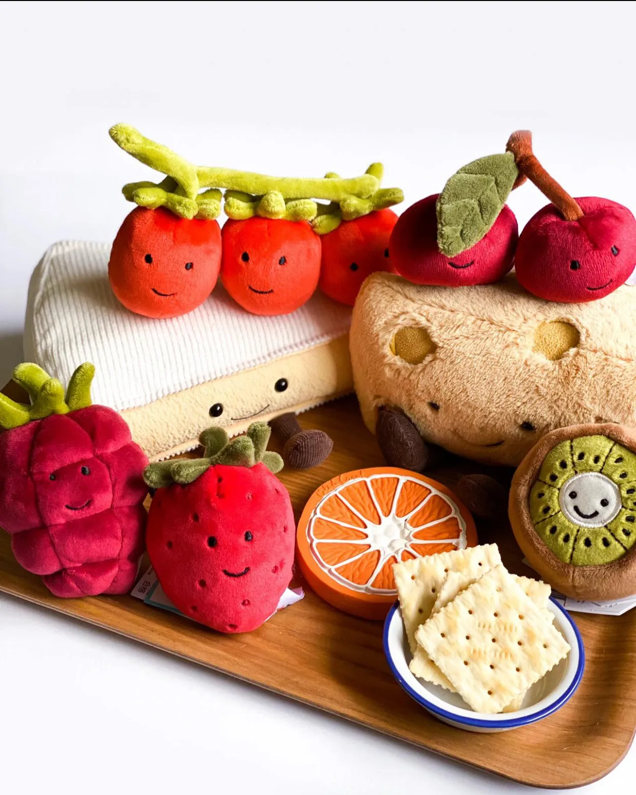 Jellycat Soft Toy Fabulous Fruit Raspberry