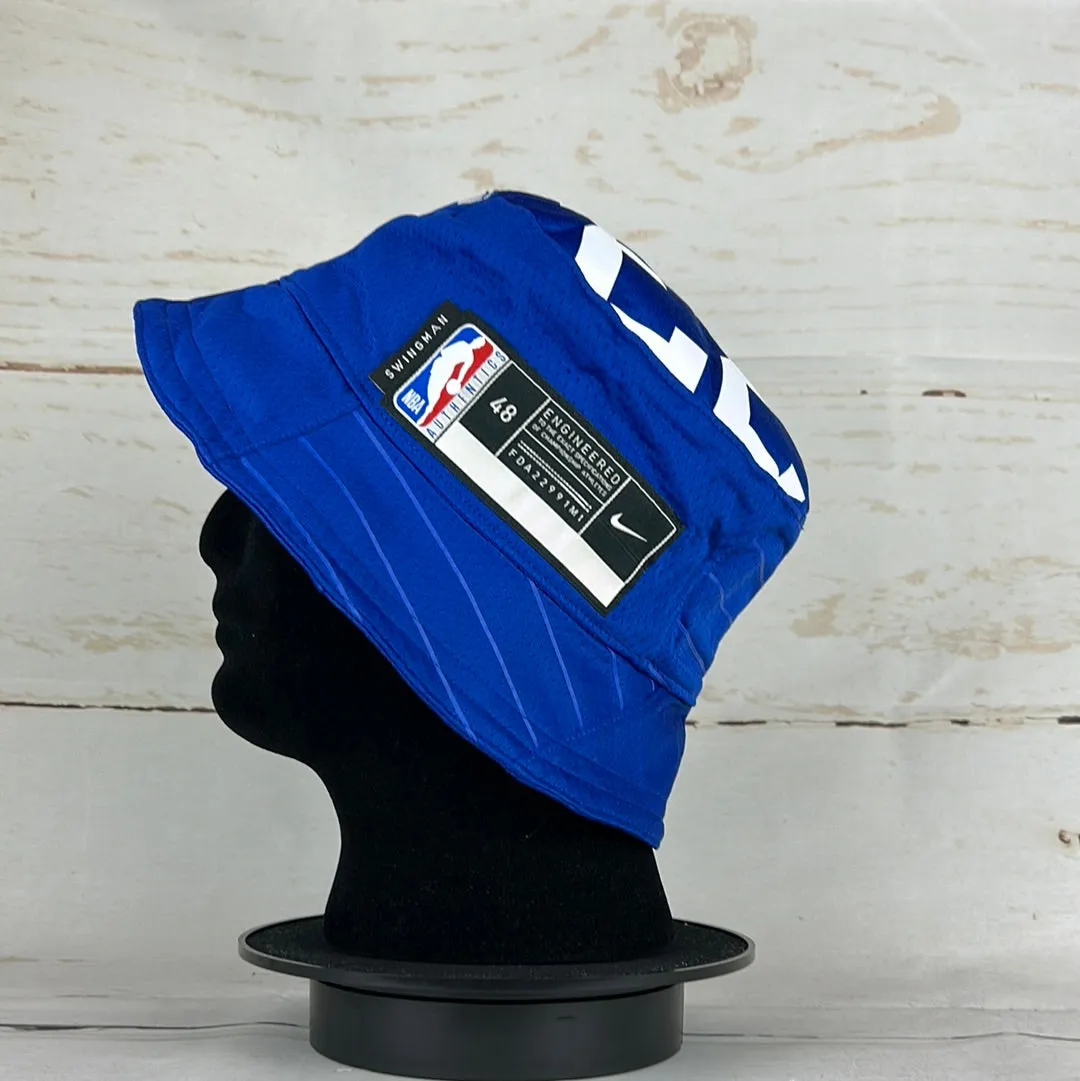 LA Clippers Upcycled NBA Jersey Bucket Hat
