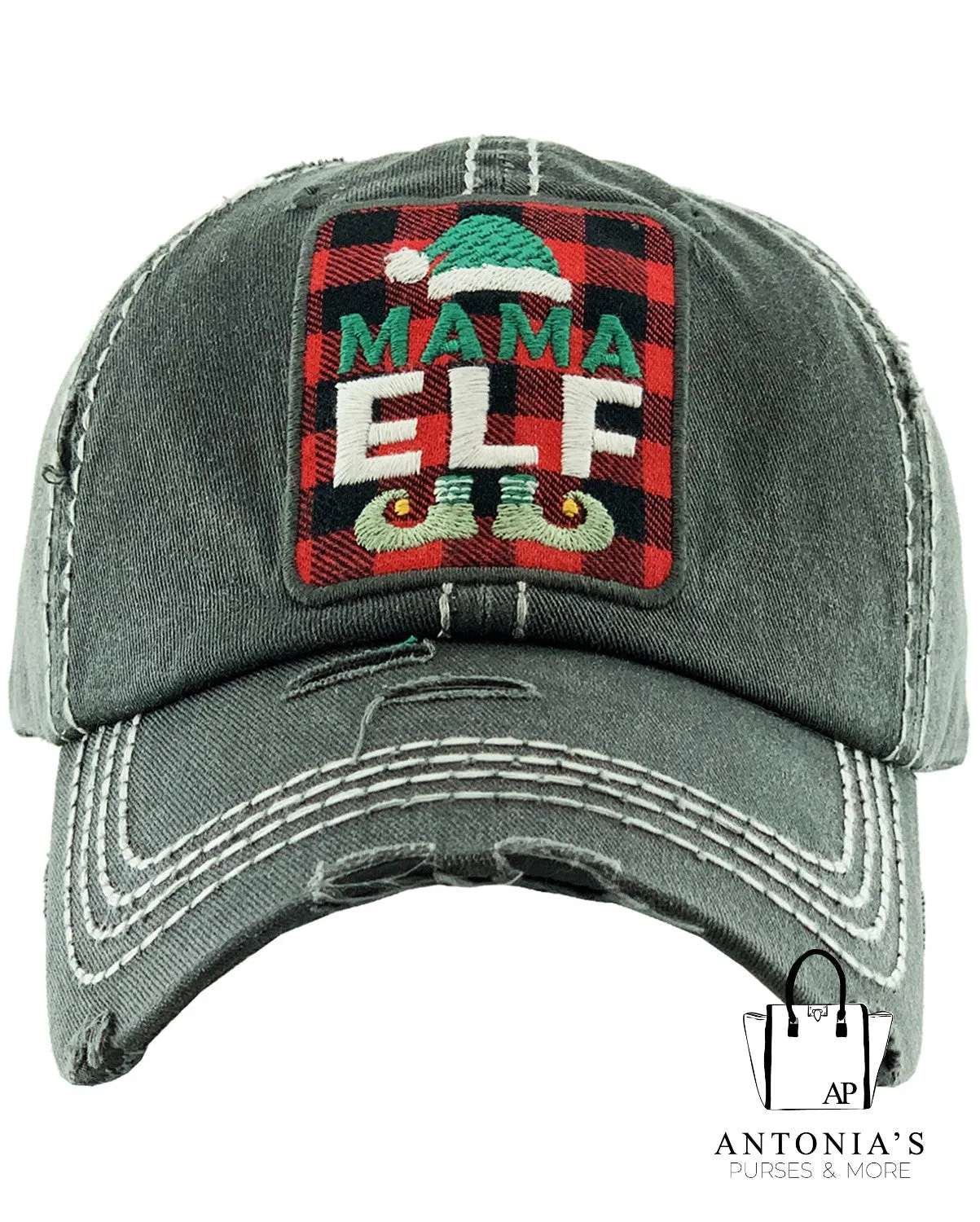 Mama Elf Baseball Cap