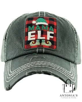 Mama Elf Baseball Cap