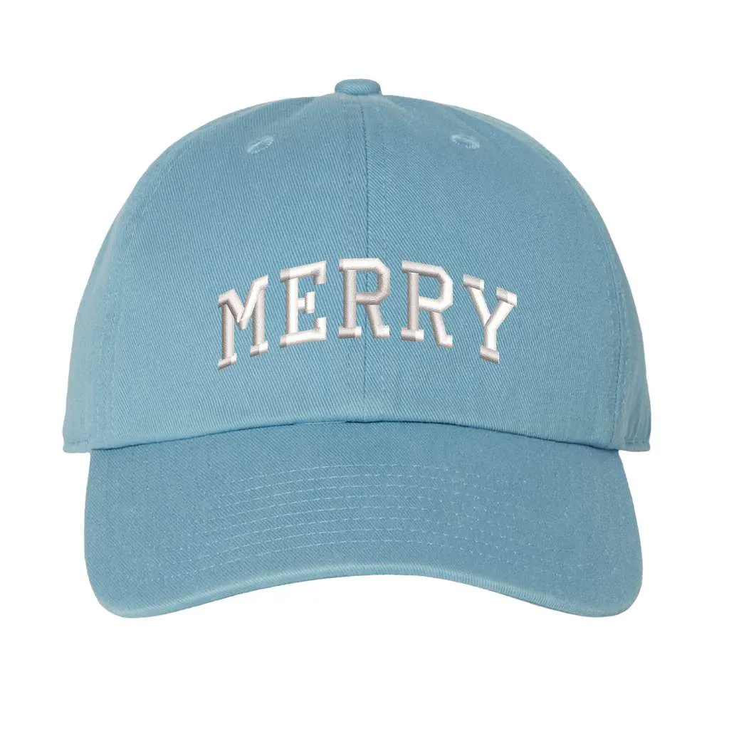 Merry Baseball Hat | Christmas Baseball Cap
