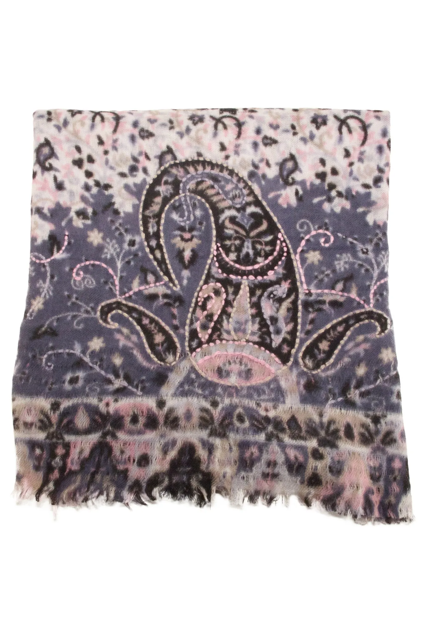 Oversized scarf / shawl in beautiful pastel colours
