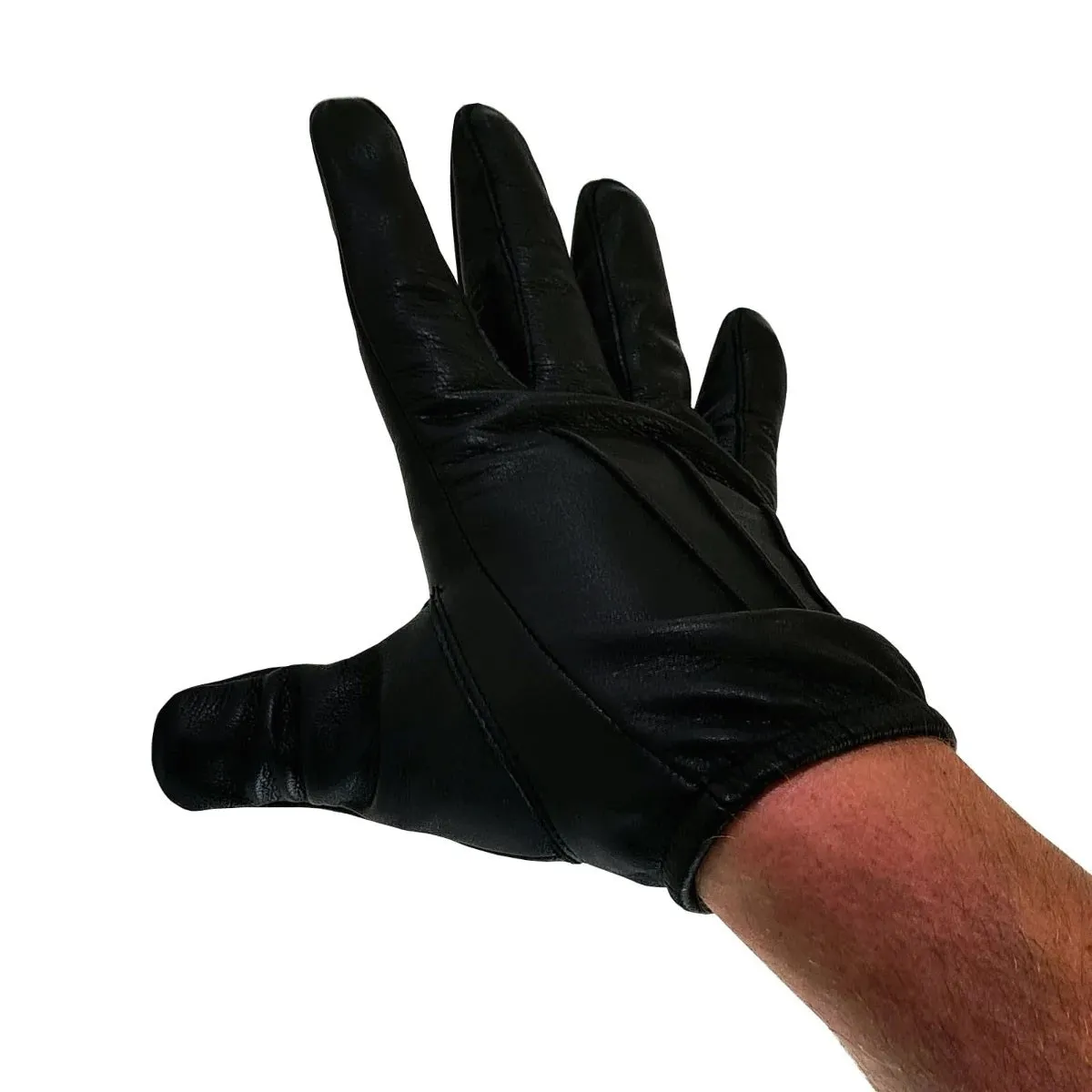 Prowler RED Leather Gloves Black