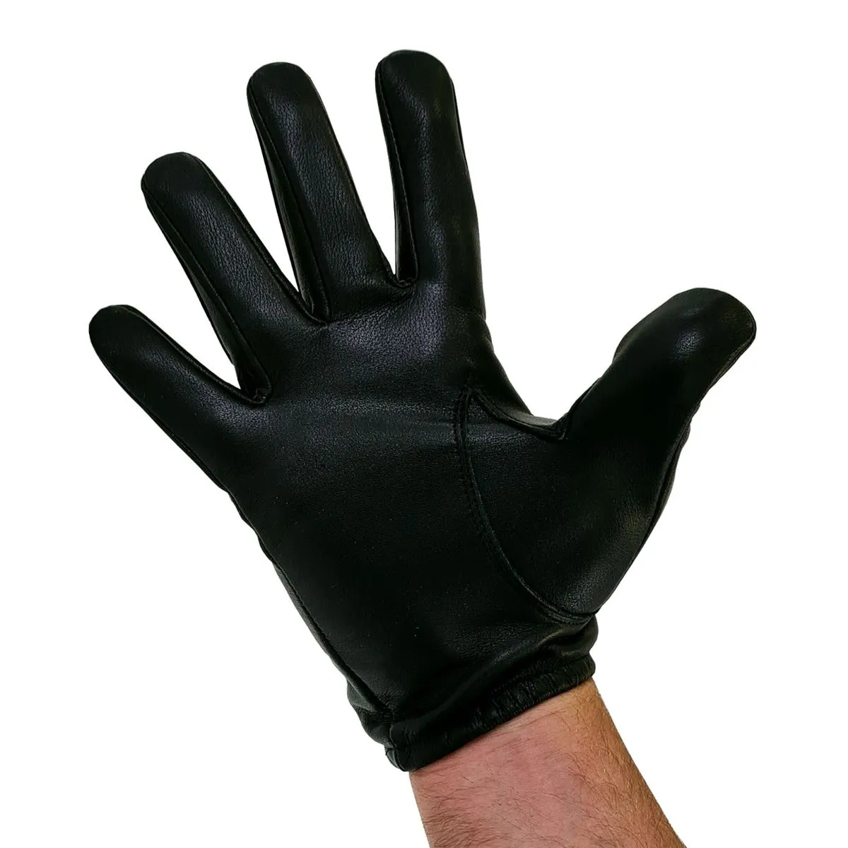Prowler RED Leather Gloves Black