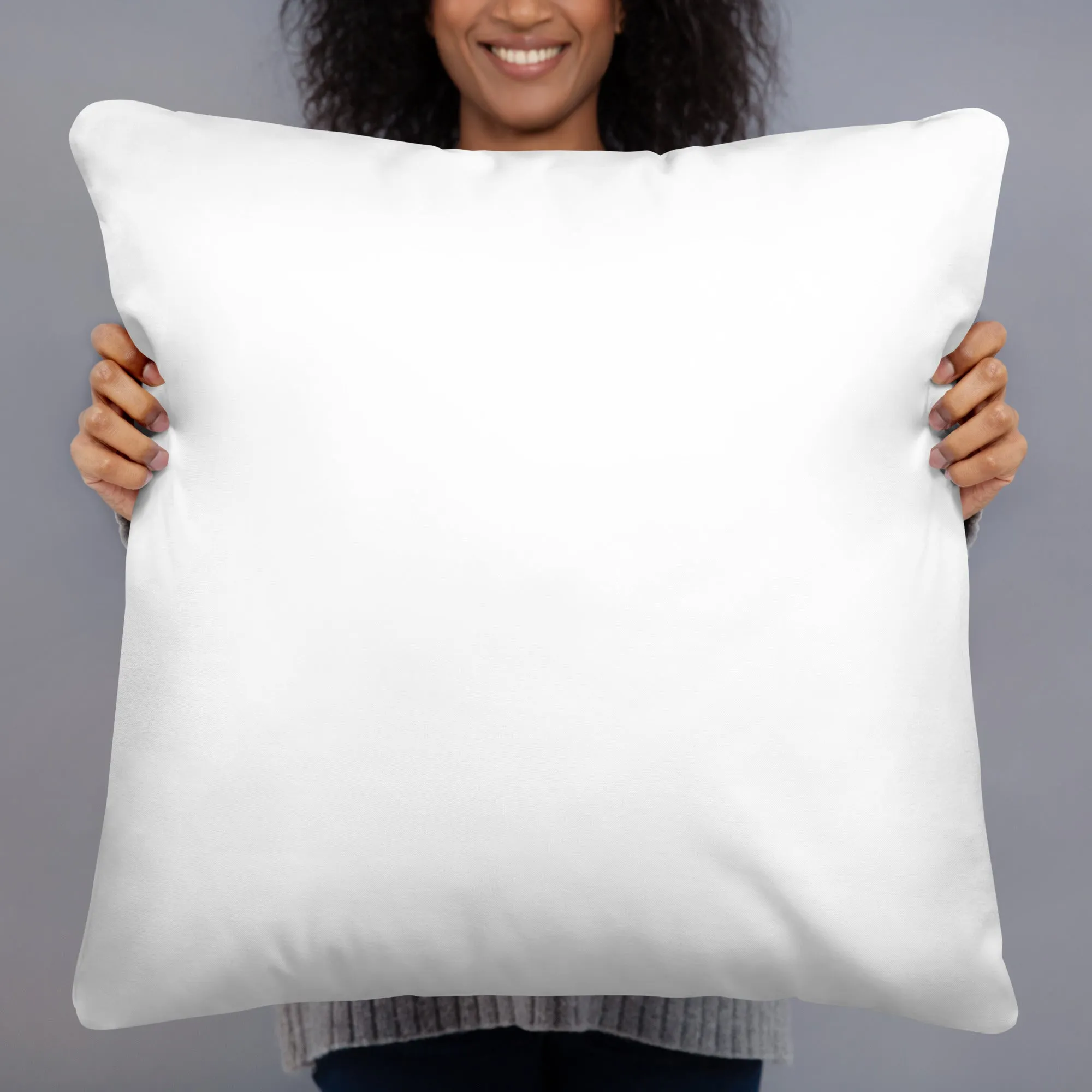 Ski Hill Signage Pillow – Soft and Cozy