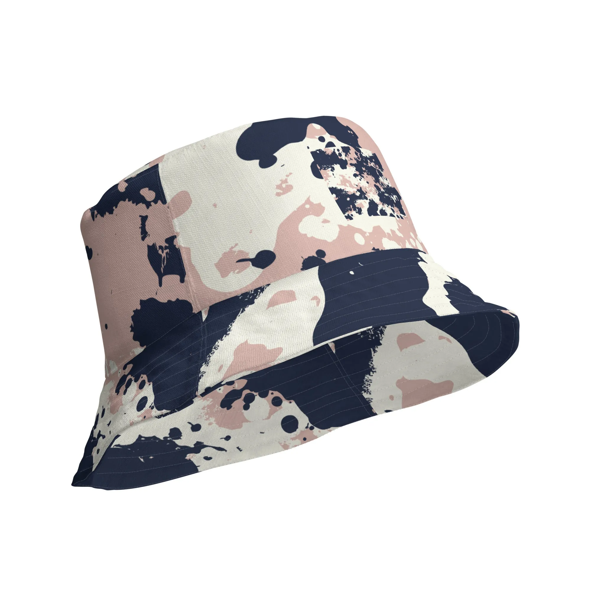 Splattered Reversible bucket hat