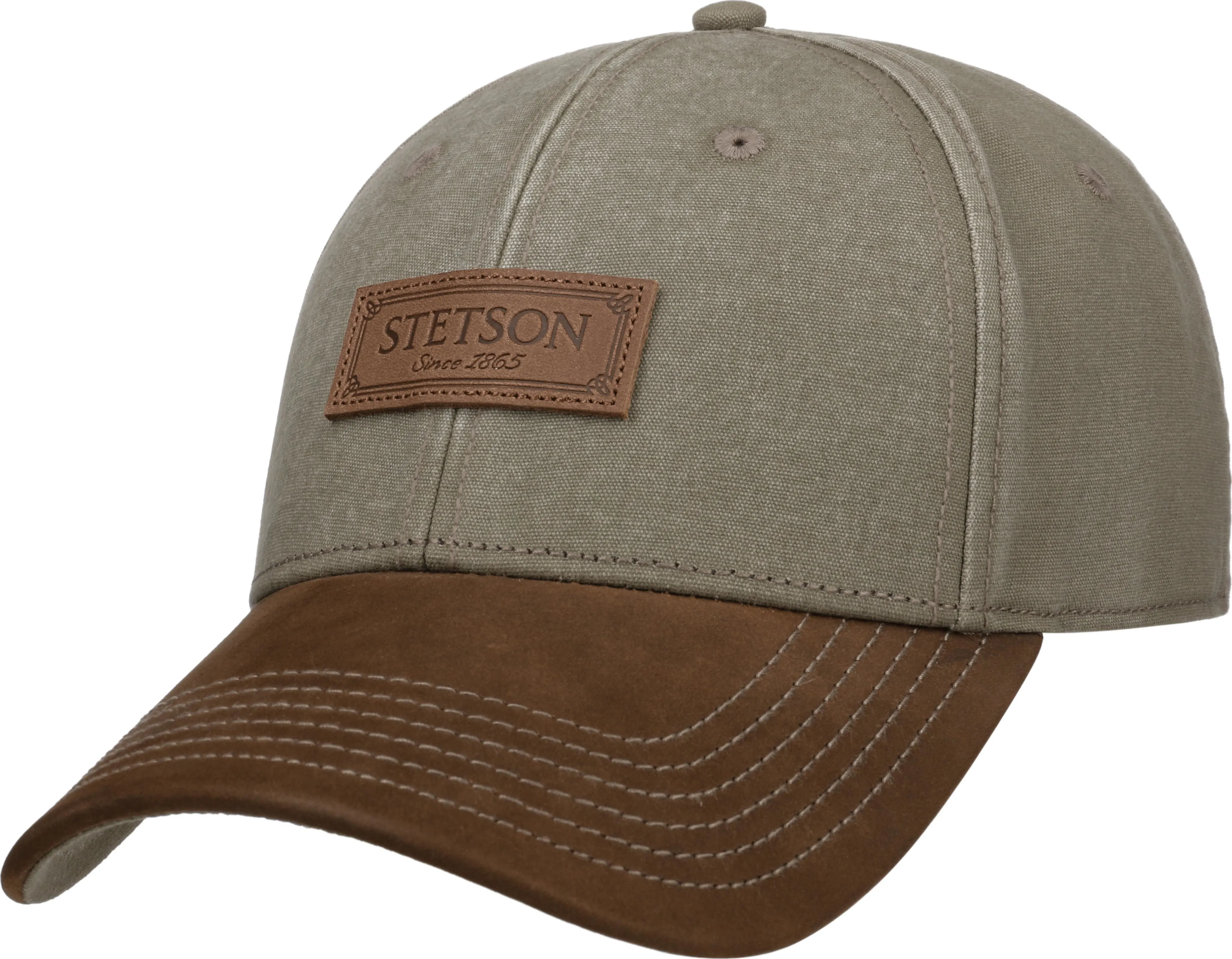 Stetson Baseball Cap Cotton Green | Buy Stetson Baseball Cap Cotton Green here | Outnorth