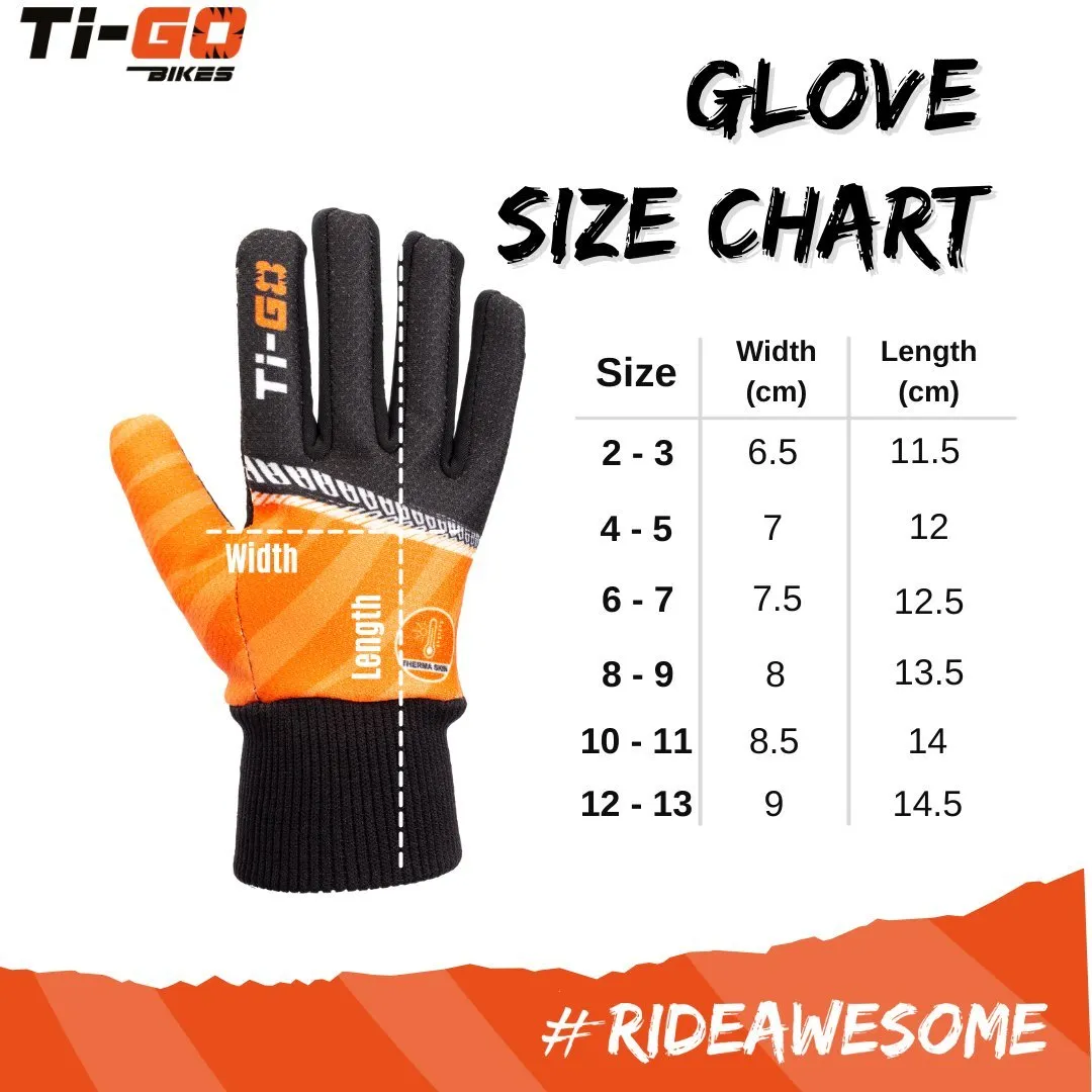 Ti-GO Weatherproof Kids Winter Gloves