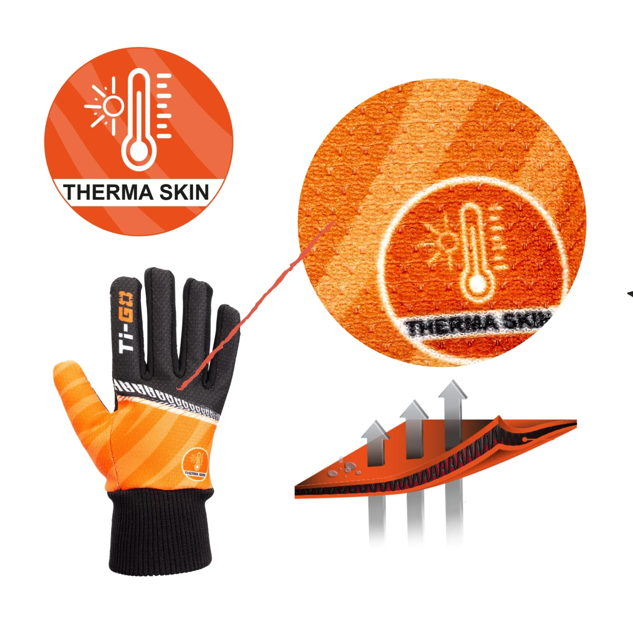 Ti-GO Weatherproof Kids Winter Gloves