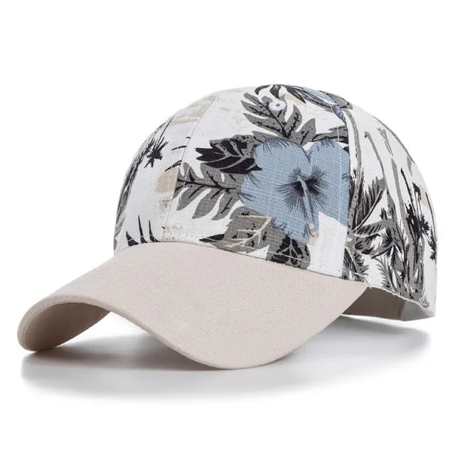 Ultrendy Tropical Patterned Baseball Hats