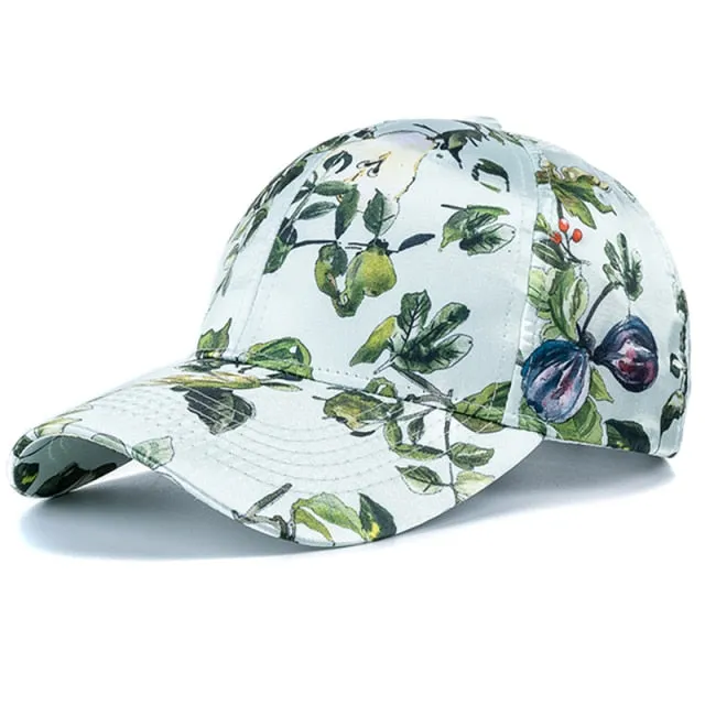 Ultrendy Tropical Patterned Baseball Hats
