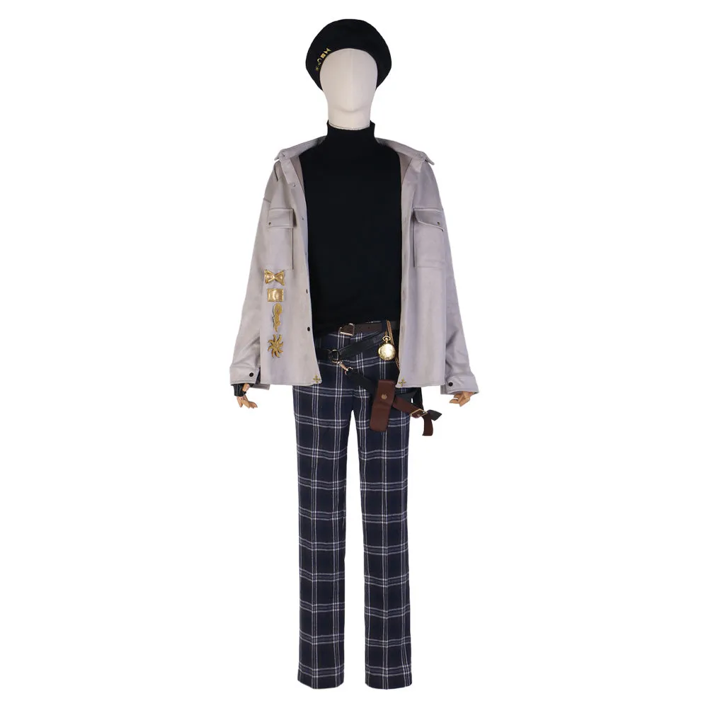 Virtual YouTuber Nijisanji Luxiem Ike Eveland New Outfit Cosplay Costume