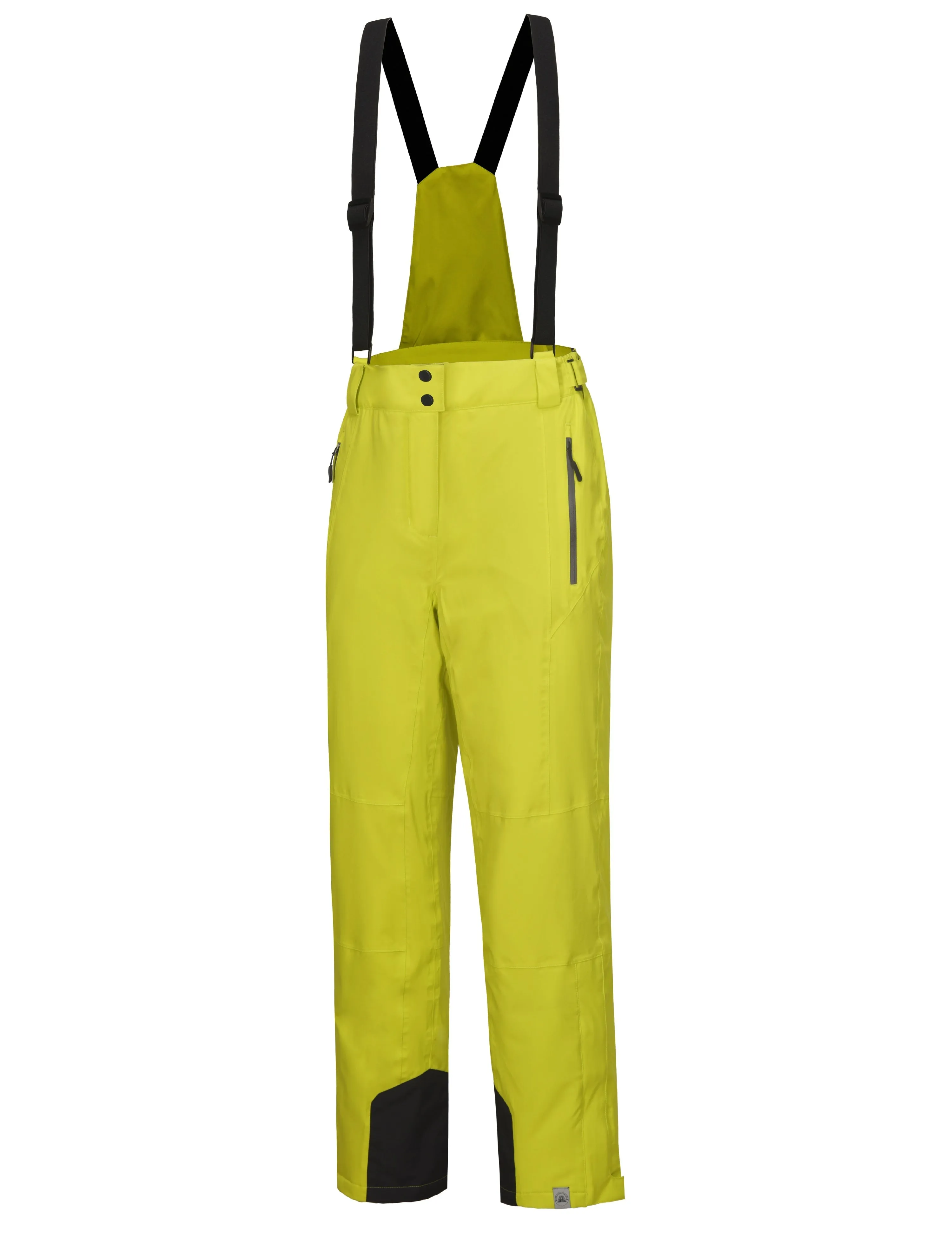 Women's Waterproof Windproof Ski Detachable Bib Pants
