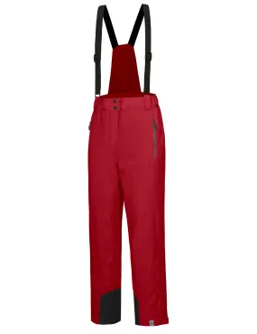 Women's Waterproof Windproof Ski Detachable Bib Pants