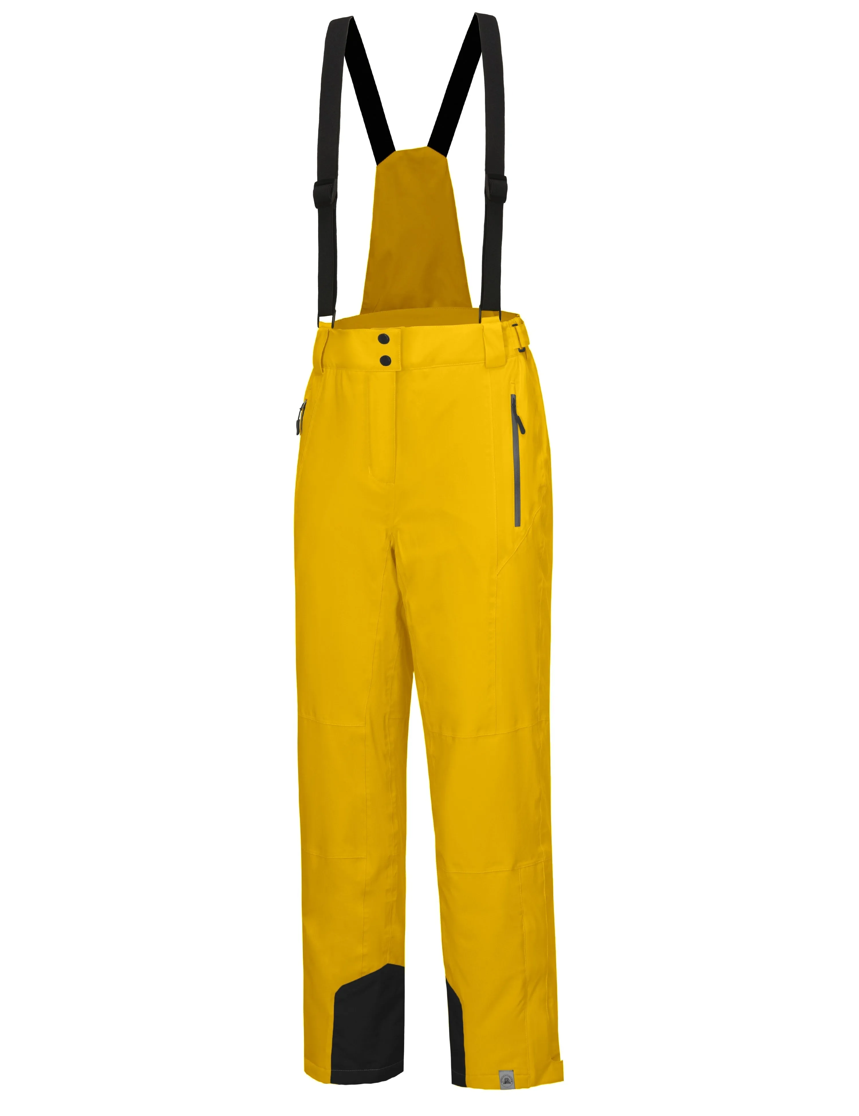 Women's Waterproof Windproof Ski Detachable Bib Pants