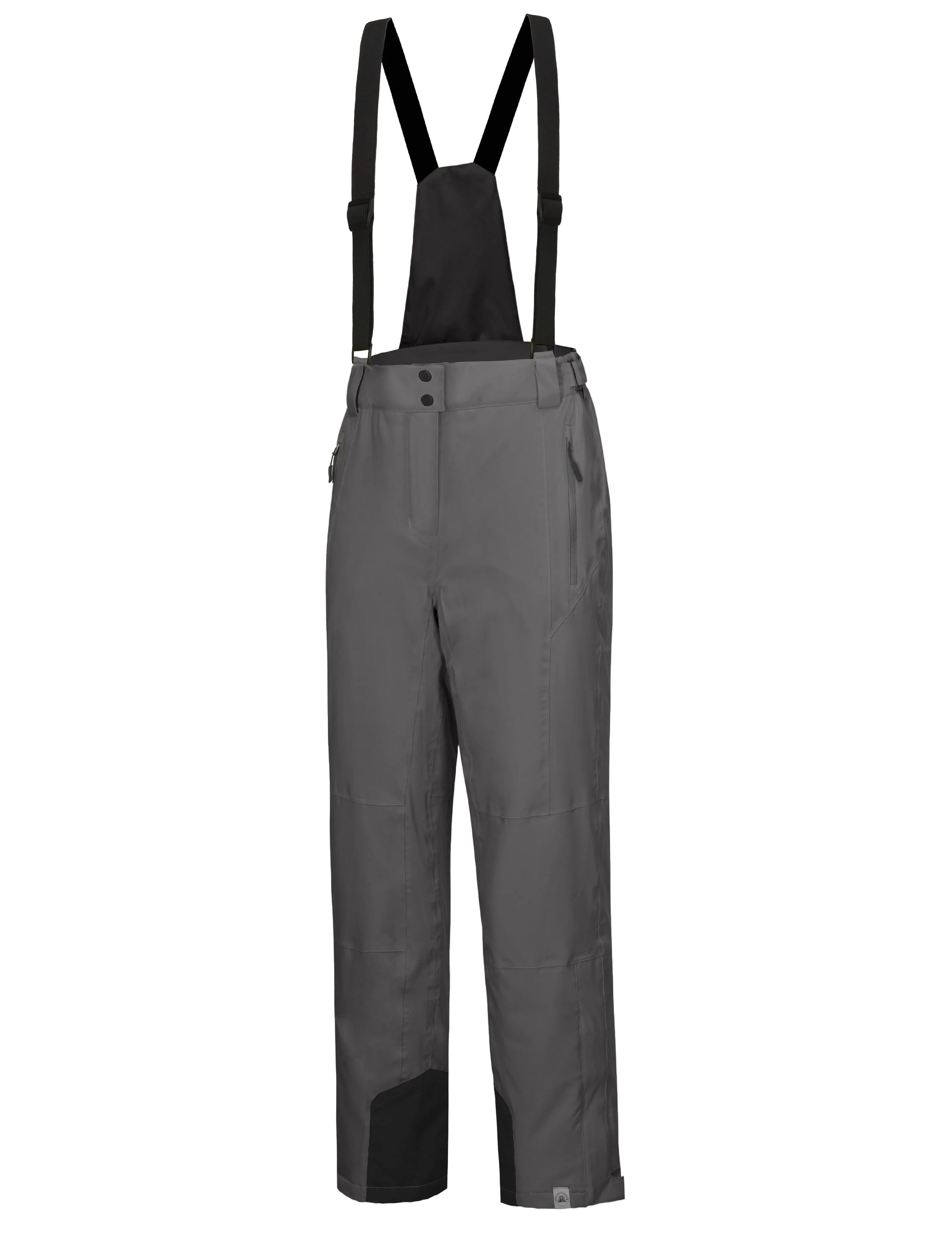 Women's Waterproof Windproof Ski Detachable Bib Pants