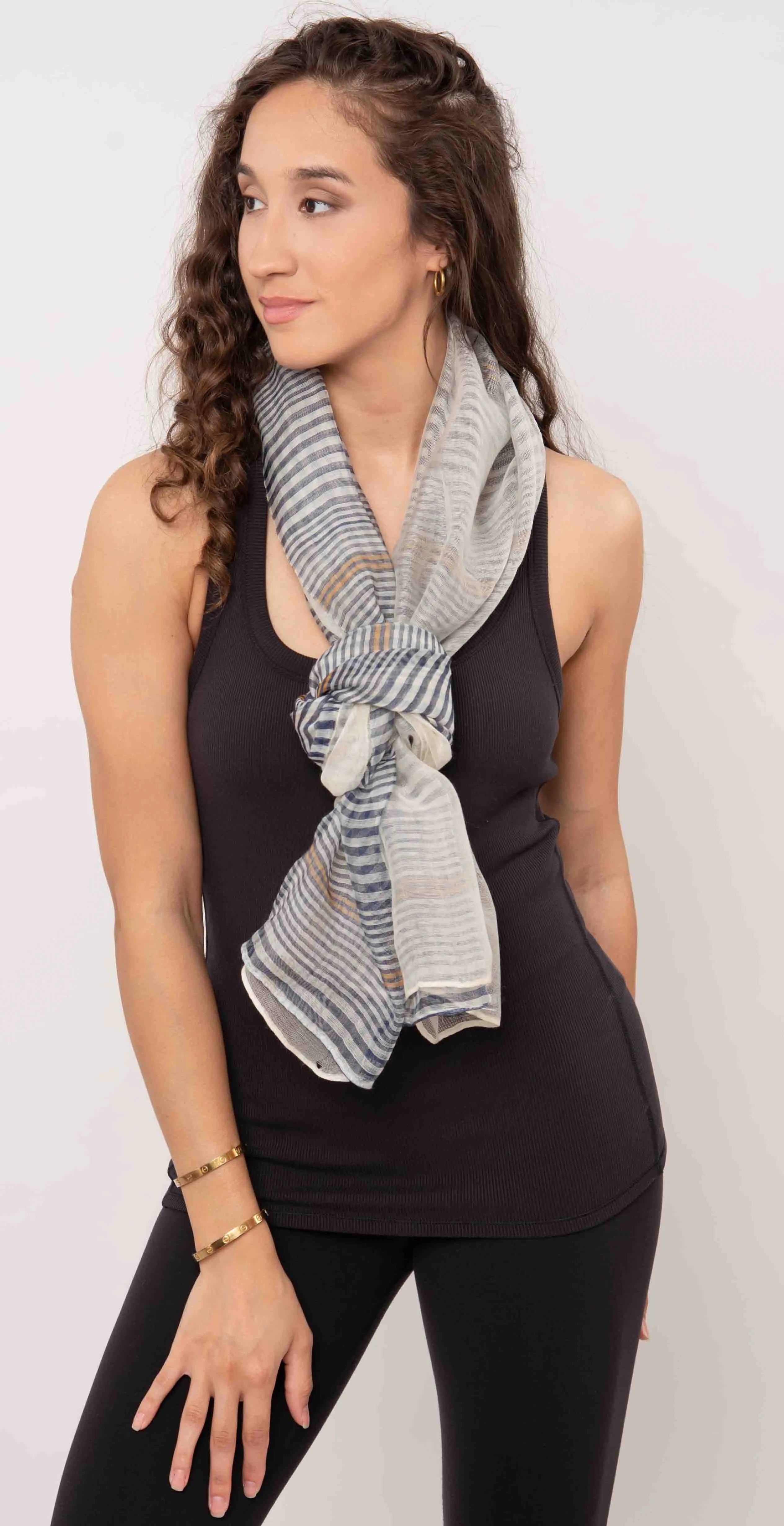 Wool And Silk Scarf