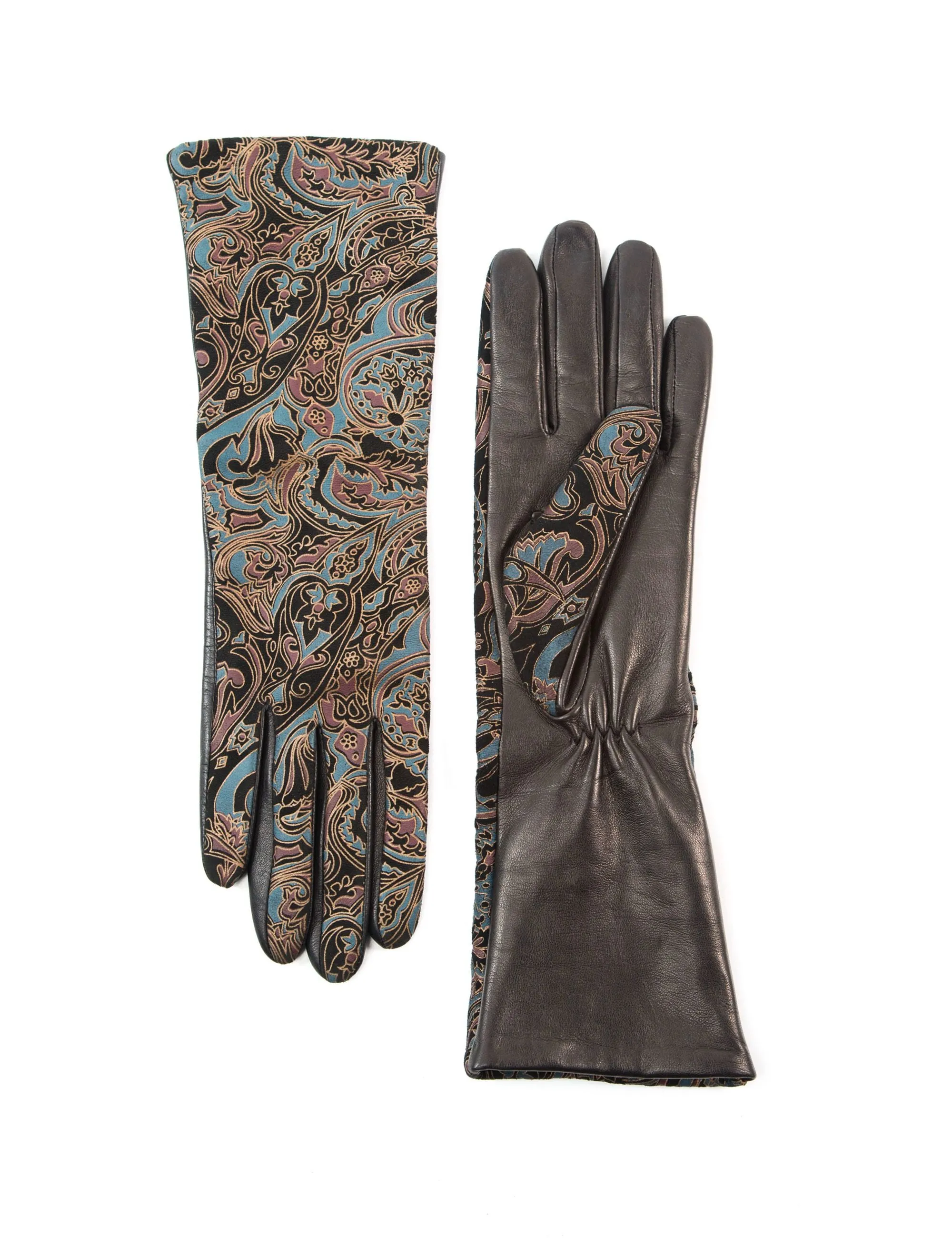 YISEVEN Womens Sheepskin Leather  Wool Lined Gloves