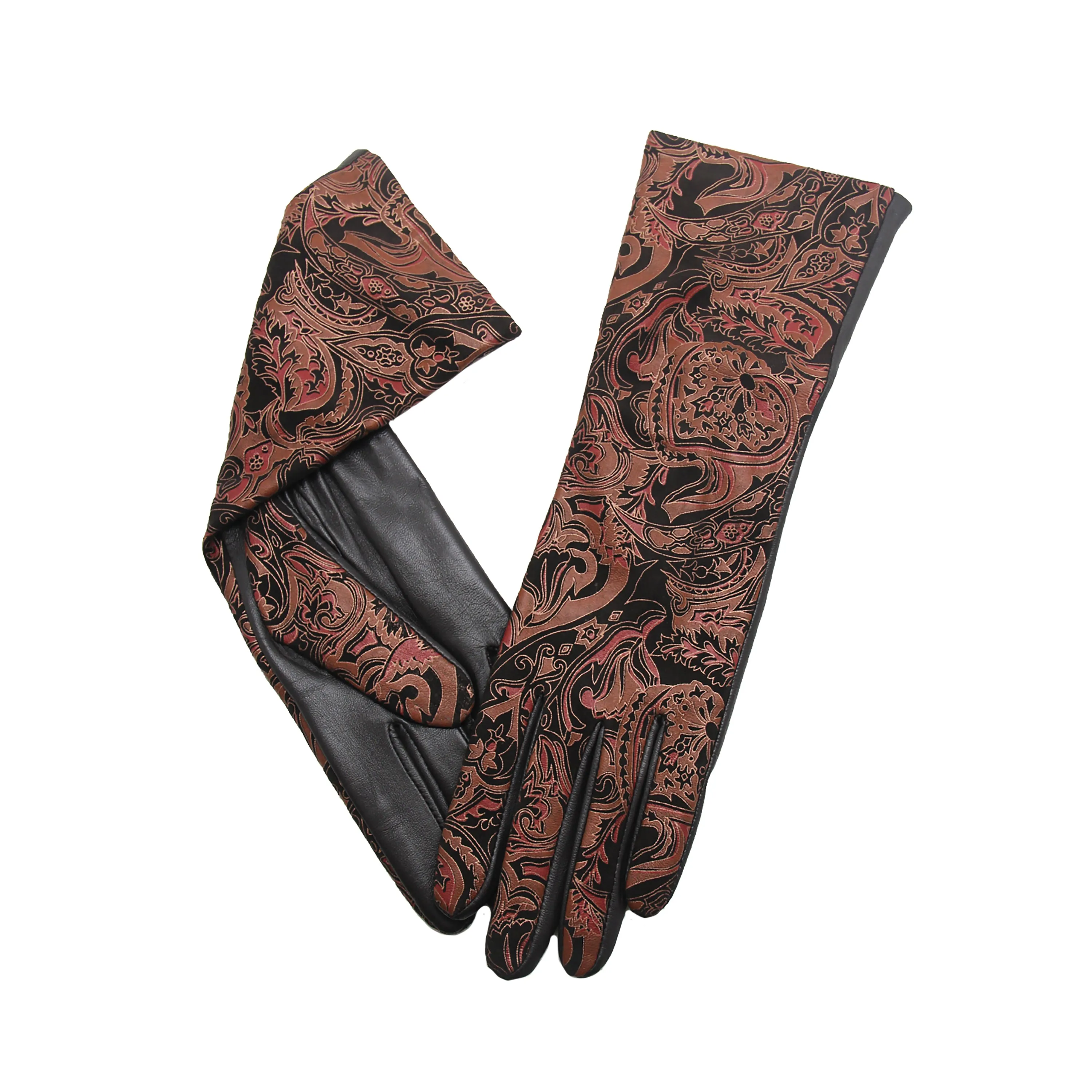 YISEVEN Womens Sheepskin Leather  Wool Lined Gloves